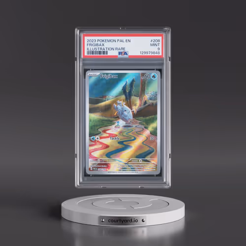 2023 Pokémon Pal EN-Paldea Evolved #208 Frigibax - Illustration Rare (PSA 9 MINT)