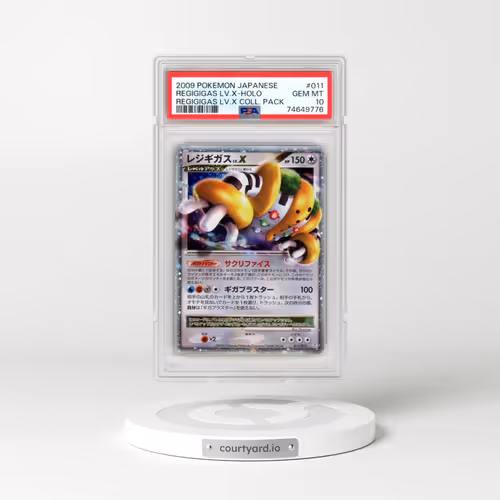 2009 Pokémon Regigigas LV.X Collection Pack #011 Regigigas LV.X - Holo (PSA 10 GEM MINT)