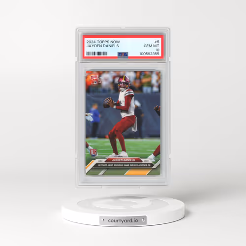 2024 Topps Now #5 Jayden Daniels (PSA 10 GEM MINT)