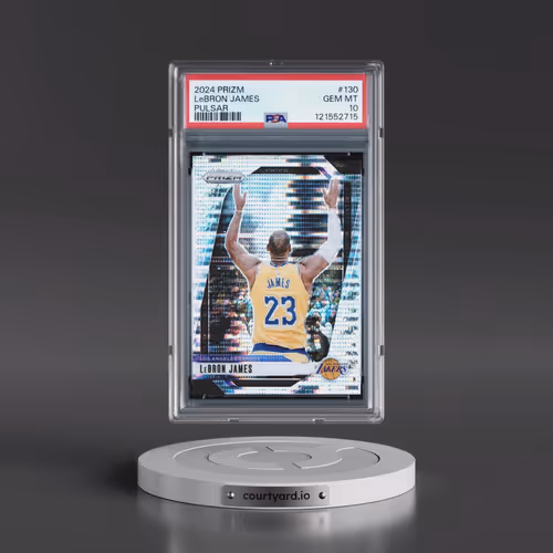 2024 Panini Prizm #130 LeBron James - Pulsar (PSA 10 GEM MINT)
