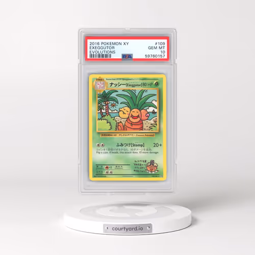 2016 Pokémon XY Evolutions #109 Exeggutor (PSA 10 GEM MINT)