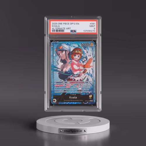 2025 One Piece OP12-Legacy of the Master #081 Koala - Alternate Art (PSA 9 MINT)