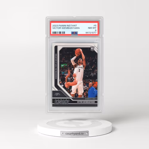 2023 Panini Instant #5 Victor Wembanyama (PSA 8 NM-MT)