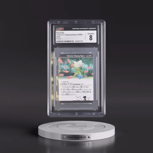 2008 Pokémon Clipping Figure (2030899 Part 3) - Japanese #029 Roserade - Part 3 (CGC 8 NM-MT)
