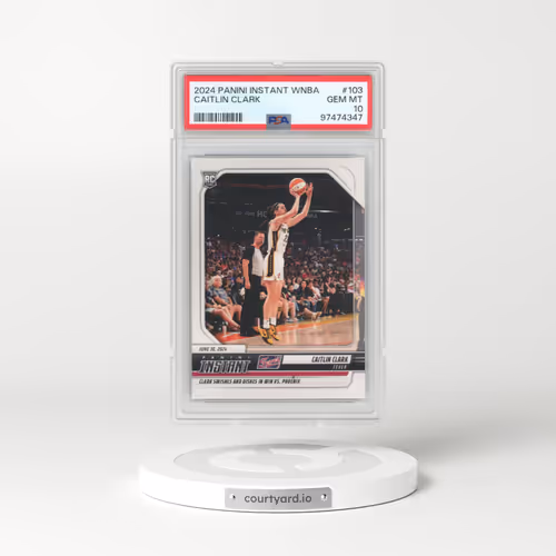 2024 Panini Instant WNBA #103 Caitlin Clark (PSA 10 GEM MINT)