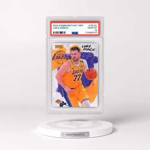 2024 Panini Instant NBA #LDLAL Luka Doncic (PSA 10 GEM MINT)
