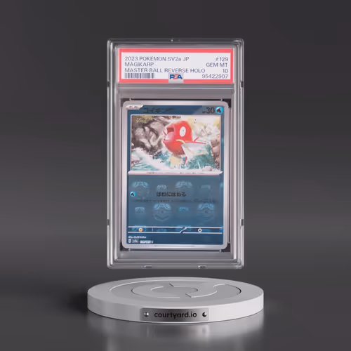 2023 Pokémon Sv2a-Pokemon 151 #129 Magikarp - Reverse Holo Master Ball (PSA 10 GEM MINT)