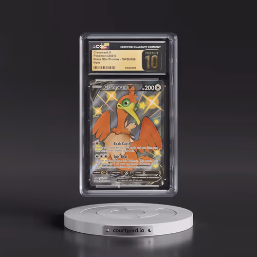 2017 Black Star Promos - Sword & Shield #SWSH086 Cramorant V - Shining Fates Tin (Holo) (CGC 10 PRIS