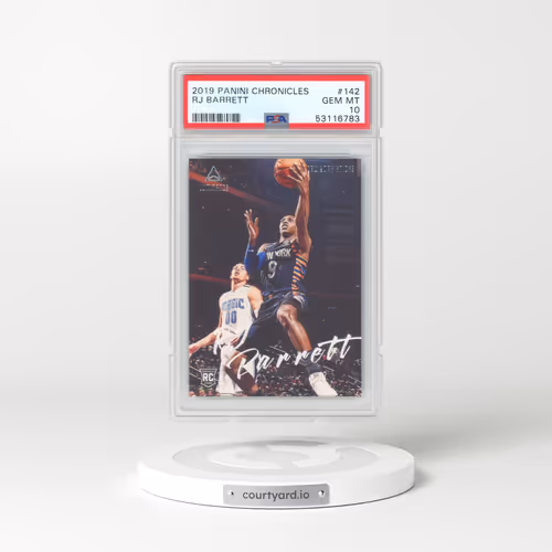 2019 Panini Chronicles #142 RJ Barrett (PSA 10 GEM MINT)