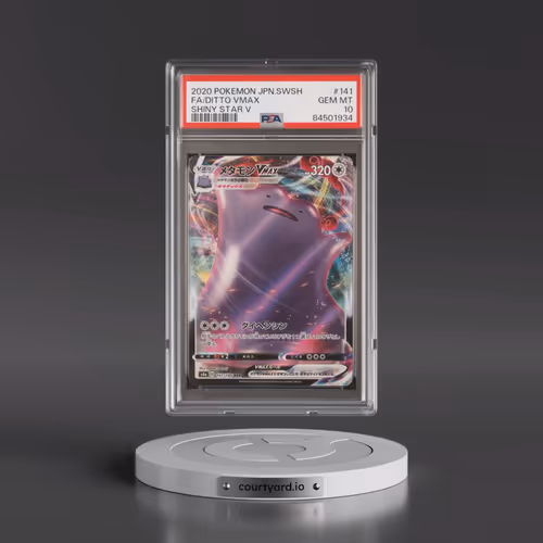 2020 Pokémon Sword & Shield Shiny Star V #141 Ditto Vmax - Full Art (PSA 10 GEM MINT)