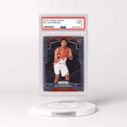 2019 Panini Prizm #255 Rui Hachimura (PSA 9 MINT)