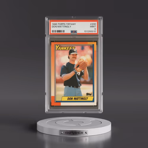 1990 Topps Tiffany #200 Don Mattingly (PSA 9 MINT)