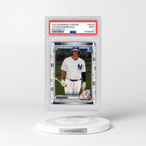 2020 Bowman Chrome Prospects #BCP8 Jasson Dominguez (PSA 9 MINT)