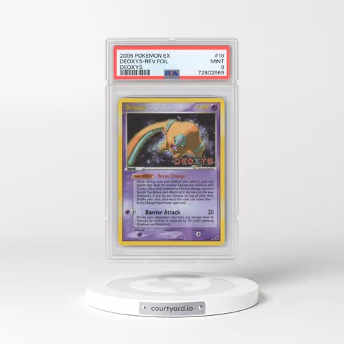 2005 EX Deoxys #18 Deoxys (PSA 9 MINT)