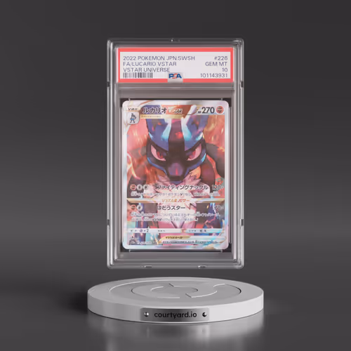 2022 Pokémon Sword & Shield Vstar Universe #226 Lucario Vstar - Full Art (PSA 10 GEM MINT)