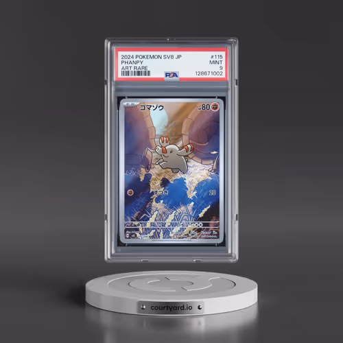 2024 Pokémon SV8-Super Electric Breaker #115 Phanpy - Art Rare (PSA 9 MINT)