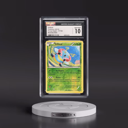 2015 Primal Clash #17/160 Volbeat - Reverse Holo (CGC 10 GEM MINT)