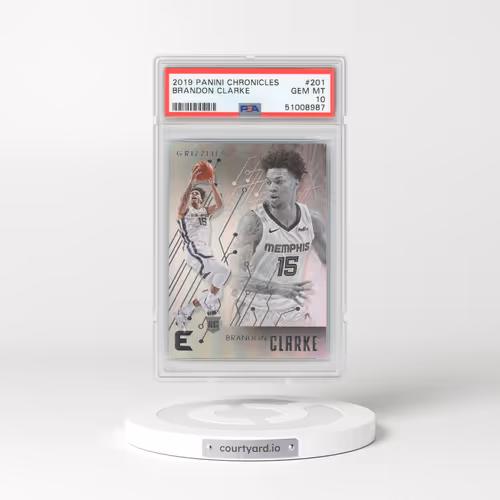 2019 Panini Chronicles #201 Brandon Clarke (PSA 10 GEM MINT)