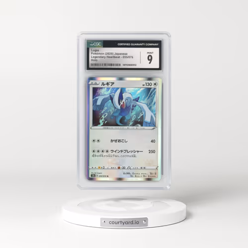 2020 Legendary Heartbeat #055/076 Lugia - Holo (CGC 9 MINT)
