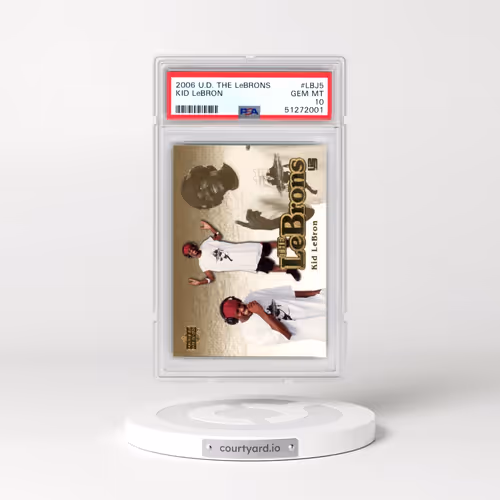 2006 Upper Deck the LeBrons #LBJ5 Kid LeBron (PSA 10 GEM MINT)