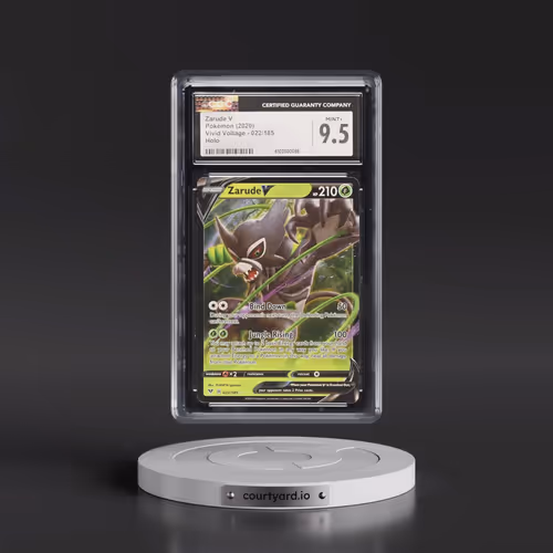 2020 Vivid Voltage #022/185 Zarude V - Holo (CGC 9.5 MINT+)