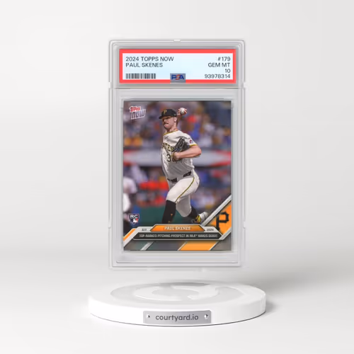 2024 Topps Now #179 Paul Skenes (PSA 10 GEM MINT)
