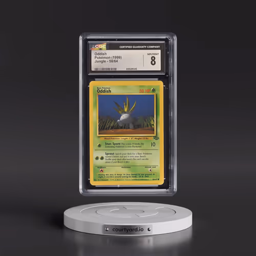 1999 Jungle #58/64 Oddish (CGC 8 NM-MT)