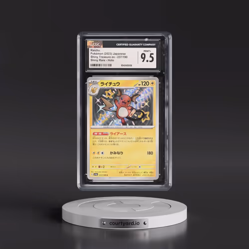 2023 Pokémon Sv4a-Shiny Treasure EX #237 Raichu - S (CGC 9.5 MINT+)