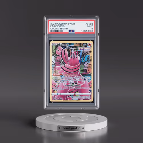 2023 Pokémon Sword and Shield Crown Zenith #GG04 Oricorio - Full Art (PSA 9 MINT)