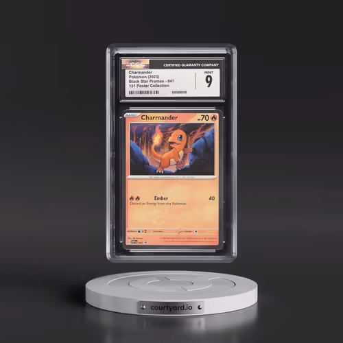 2023 Black Star Promos - Scarlet & Violet SVP EN #047 Charmander - 151 Poster Collection (Cosmos Hol