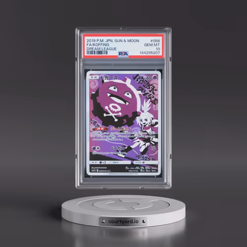 2019 Pokémon Sun & Moon Dream League #056 Koffing - Full Art (PSA 10 GEM MINT)
