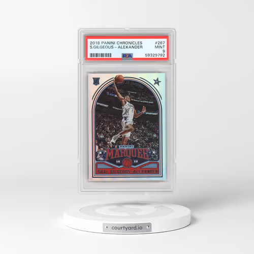 2018 Panini Chronicles #267 Shai Gilgeous-Alexander (PSA 9 MINT)