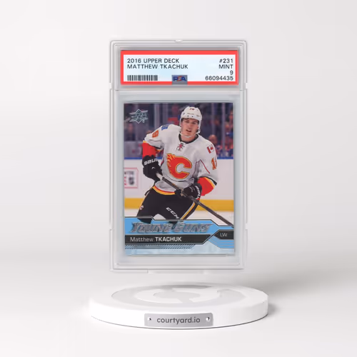 2016 Upper Deck #231 Matthew Tkachuk (PSA 9 MINT)