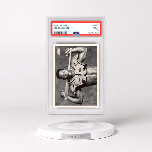 1990 Score #697 Bo Jackson (PSA 9 MINT)