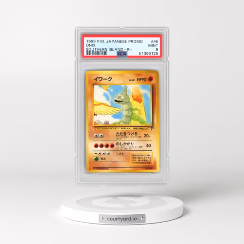 1999 Pokémon Promo Southern Islands #95 Onix - Southern Island-R.I. (PSA 9 MINT)