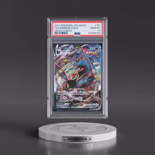 2021 Pokémon Sword & Shield Vmax Climax #101 Umbreon Vmax - Full Art (PSA 10 GEM MINT)