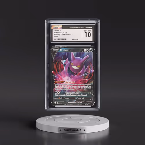 2021 Shining Fates #044/072 Crobat V - Holo (CGC 10 GEM MINT)