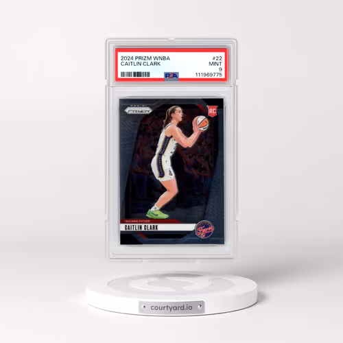 2024 Panini Prizm WNBA #22 Caitlin Clark (PSA 9 MINT)