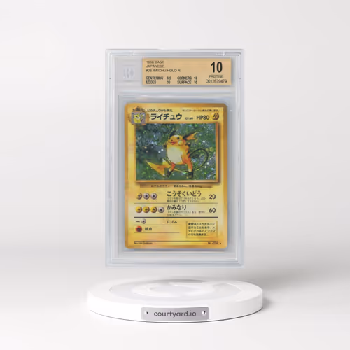 1996 Base Set #26 Raichu - Holo (BGS 10 PRISTINE)