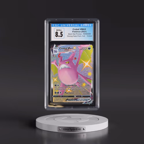 2017 Black Star Promos - Sword & Shield #SWSH099 Crobat VMAX - Holo Shining Fates Premium Collection