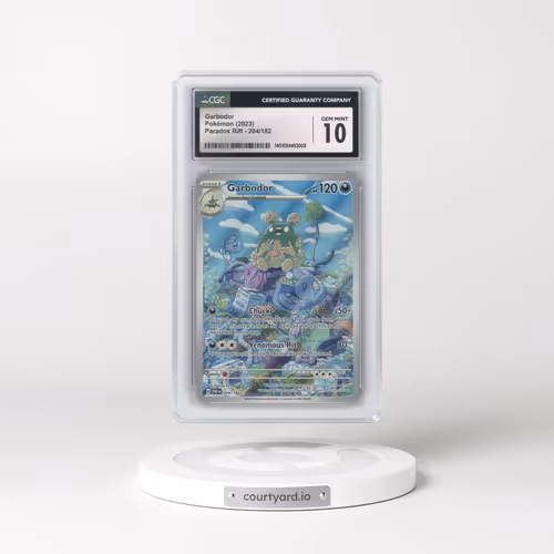 2023 Paradox Rift - PAR EN #204/182 Garbodor - Illustration Rare Holo (CGC 10 GEM MINT)