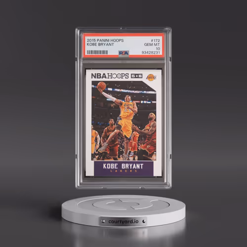 2015 Panini Hoops #172 Kobe Bryant (PSA 10 GEM MINT)