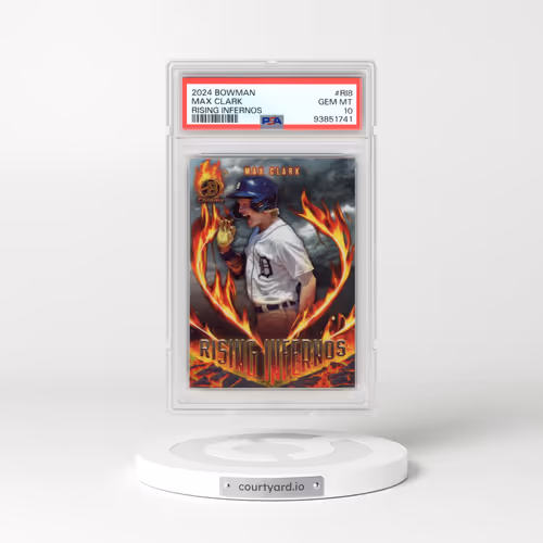 2024 Bowman Rising Infernos #RI8 Max Clark (PSA 10 GEM MINT)