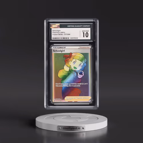 2019 Fusion Strike #277/264 Schoolgirl - Rainbow Rare Holo (CGC 10 GEM MINT)