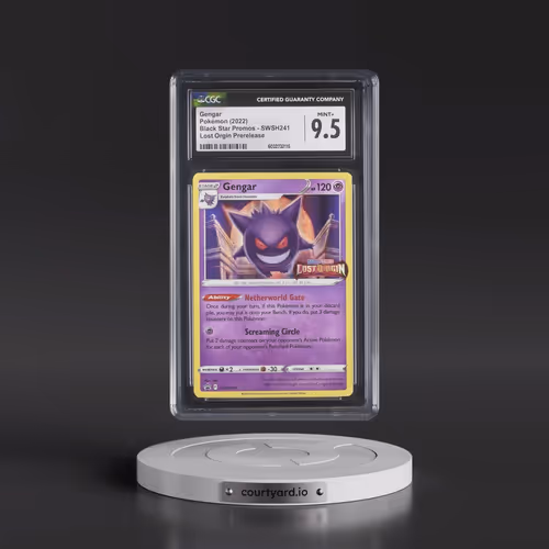 2017 Black Star Promos - Sword & Shield #SWSH241 Gengar - Lost Origin Prerelease (Holo) (CGC 9.5 MIN