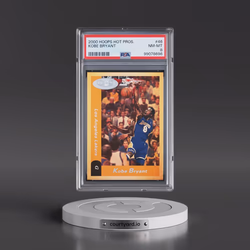 2000 Hoops Hot Prospects #46 Kobe Bryant (PSA 8 NM-MT)