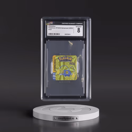 2003 Pokémon STAKS Advanced (2003 Panini) - English #181 Chinchou (CGC 8 NM-MT)