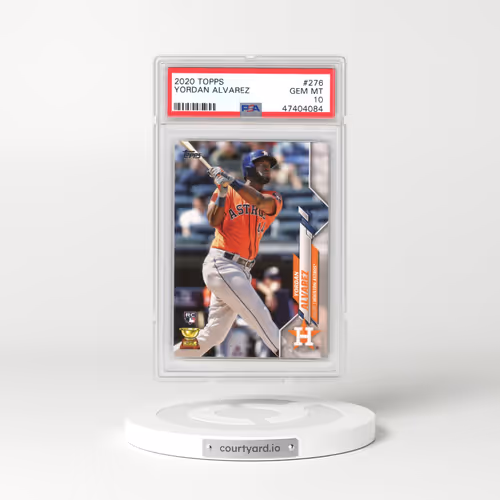 2020 Topps #276 Yordan Alvarez (PSA 10 GEM MINT)