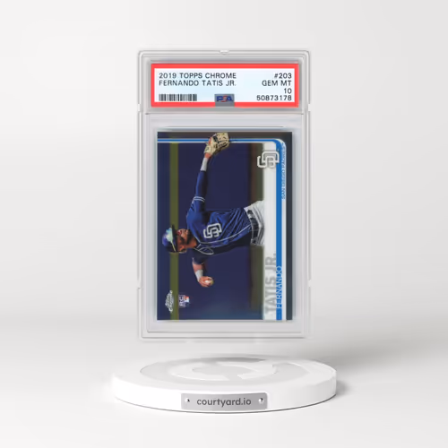 2019 Topps Chrome #203 Fernando Tatis Jr. (PSA 10 GEM MINT)