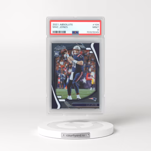 2021 Panini Absolute #109 Mac Jones (PSA 9 MINT)